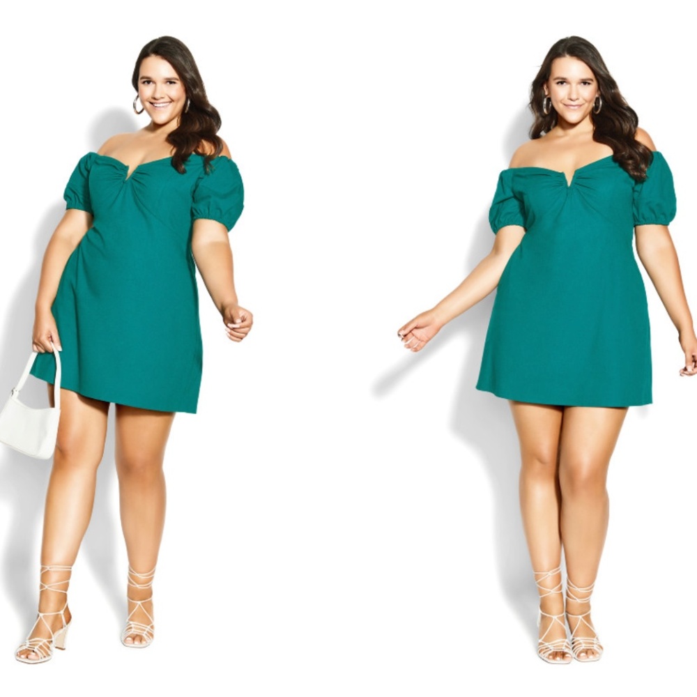 City Chic Sweet Paradise Dress